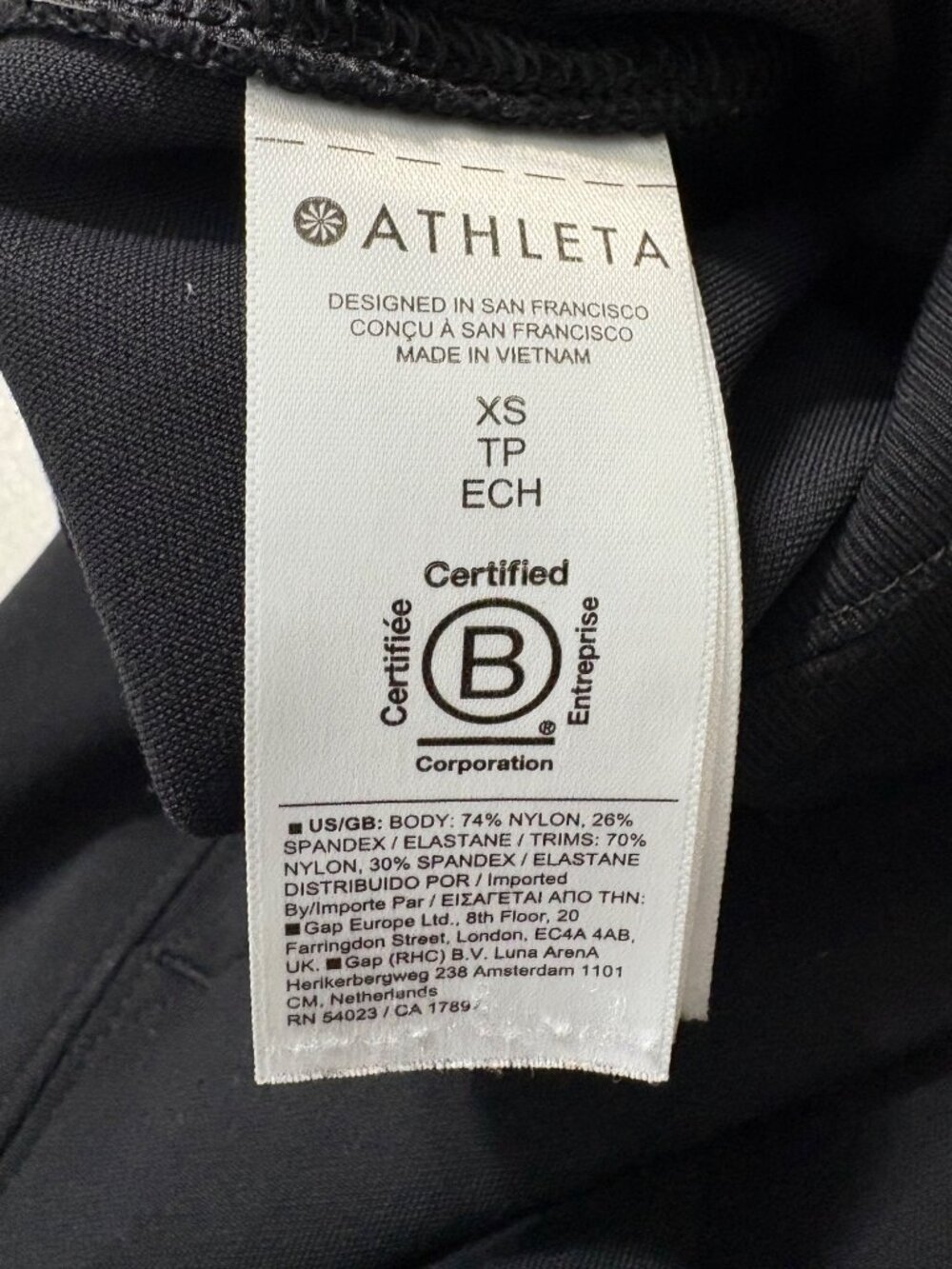 Athleta Venice High Rise Jogger Black-sz XS - Picture 11 of 12